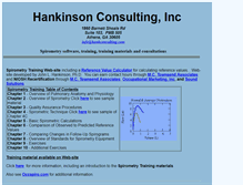 Tablet Screenshot of hankconsulting.com
